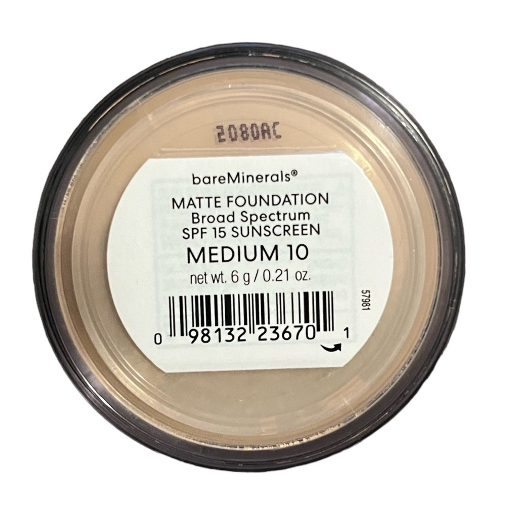 NEW Med 10 BareMinerals Matte Loose Powder Foundation spf 15